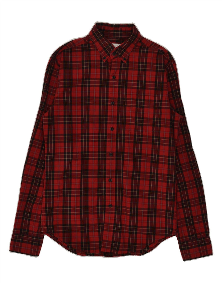 AMERICAN EAGLE Mens Classic Fit Shirt XS Red Cotton | Vintage American Eagle | Thrift | Second-Hand American Eagle | Used Clothing | Messina Hembry 