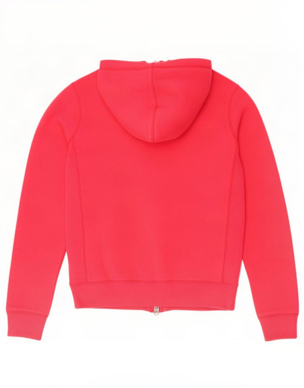 Nike hættetrøje med lynlås til kvinder UK 12/14 Medium Pink Bomuld