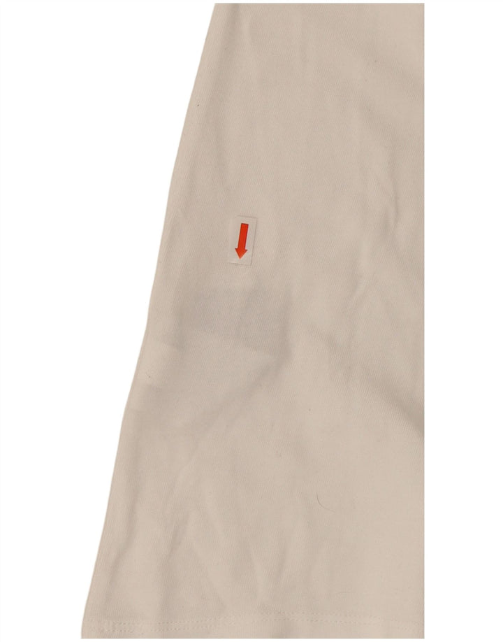 Nike grafisk T-shirt top til mænd XL hvid bomuld