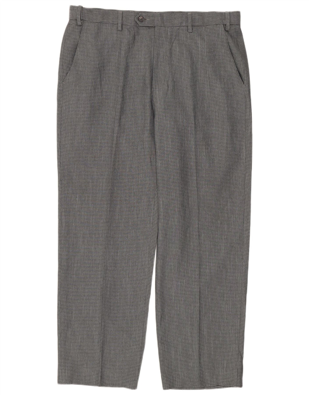 Marks & Spencer Herre Straight Regular Fit Suit Bukser W36 L29 Grå