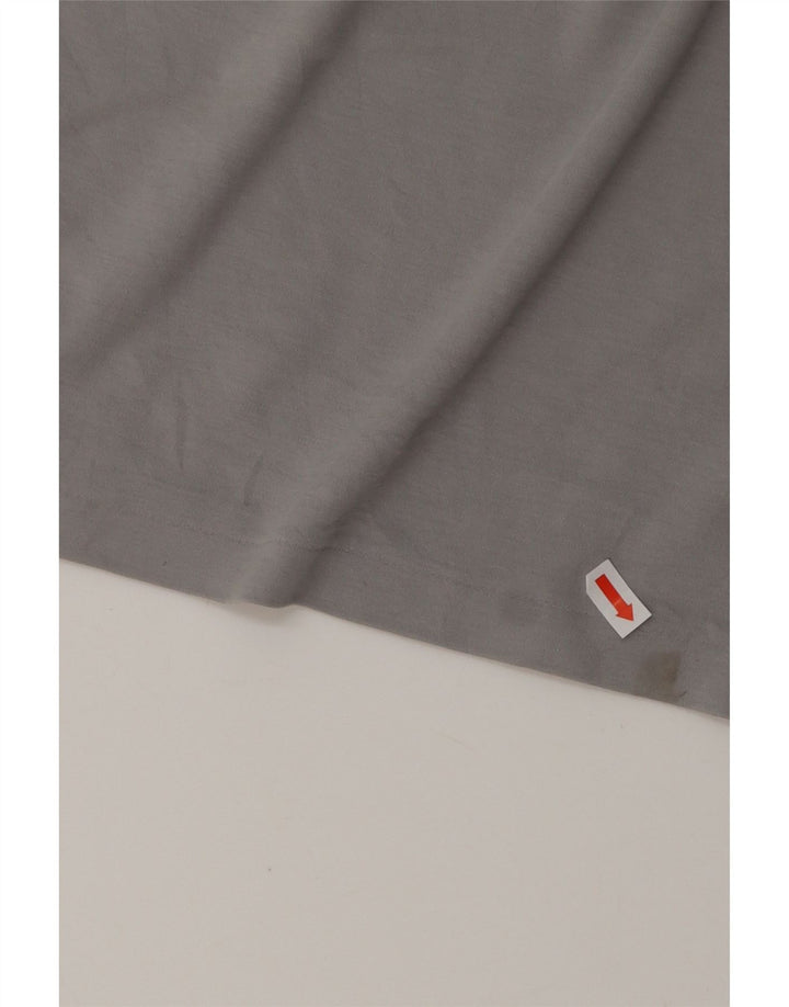 CALVIN KLEIN Herre poloshirt Stor grå bomuld