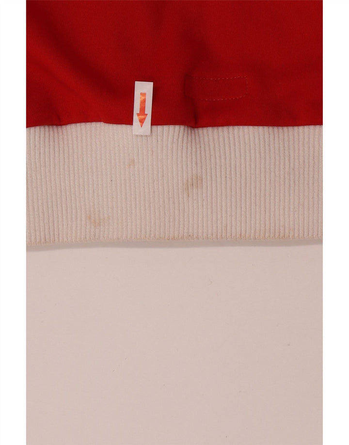 Puma Retro træningsdragt Topjakke UK 14 Medium Rød Colourblock