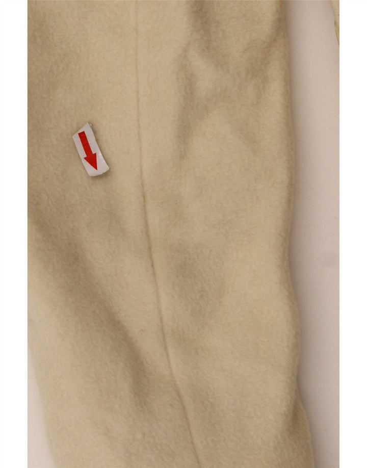 Vintage overfrakke til kvinder IT 42 Medium White Virgin Wool