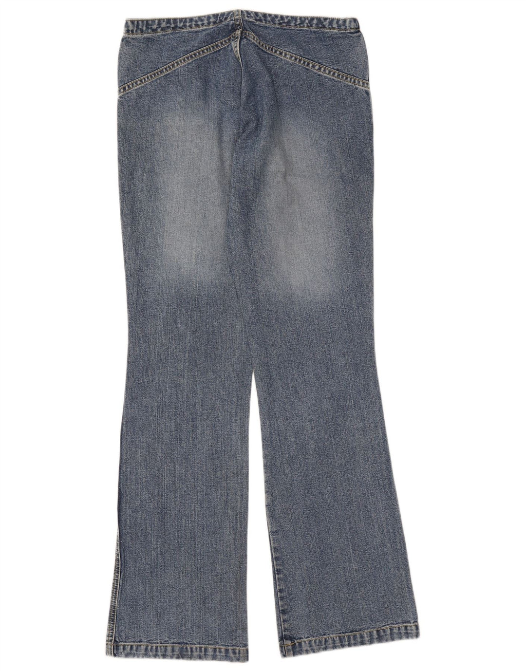 VINTAGE Womens Bootcut Jeans Medium W30 L32 Blue