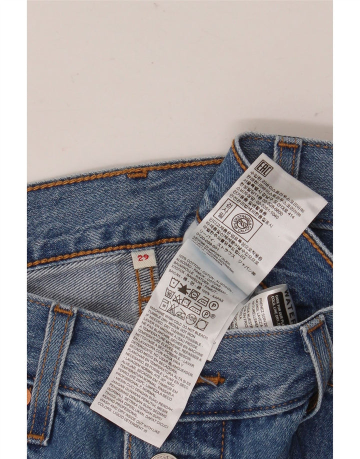Levi's Dame-denimnederdel W29 Medium Blue Bomuld