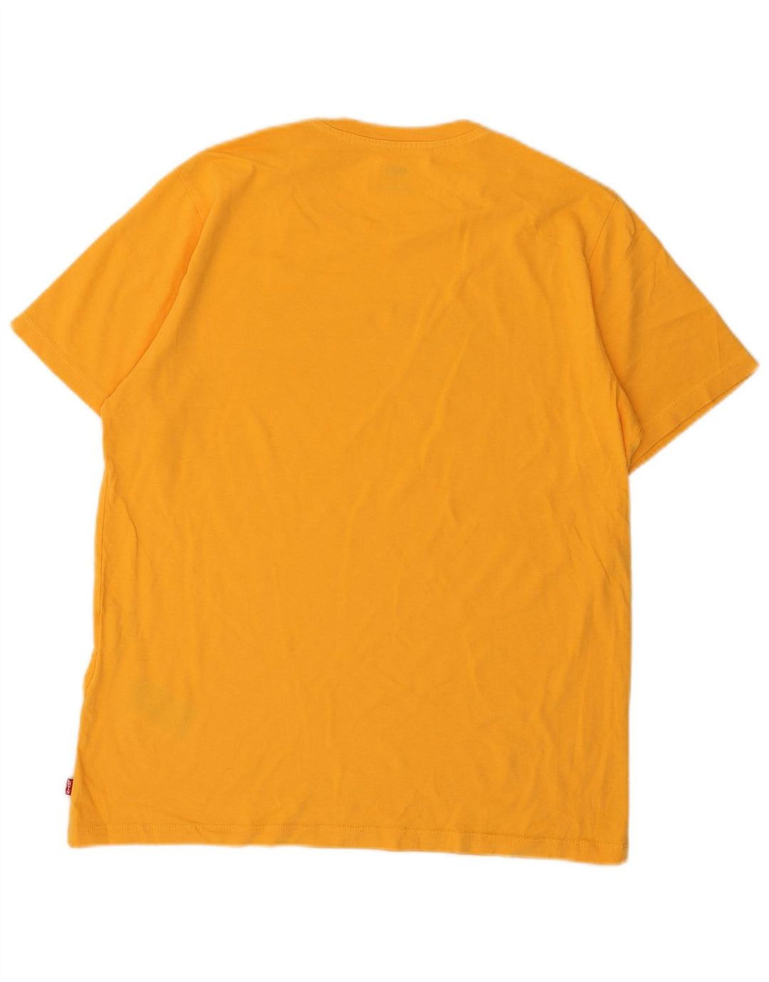 Levi's Herre grafisk T-shirt Top Medium Gul Bomuld