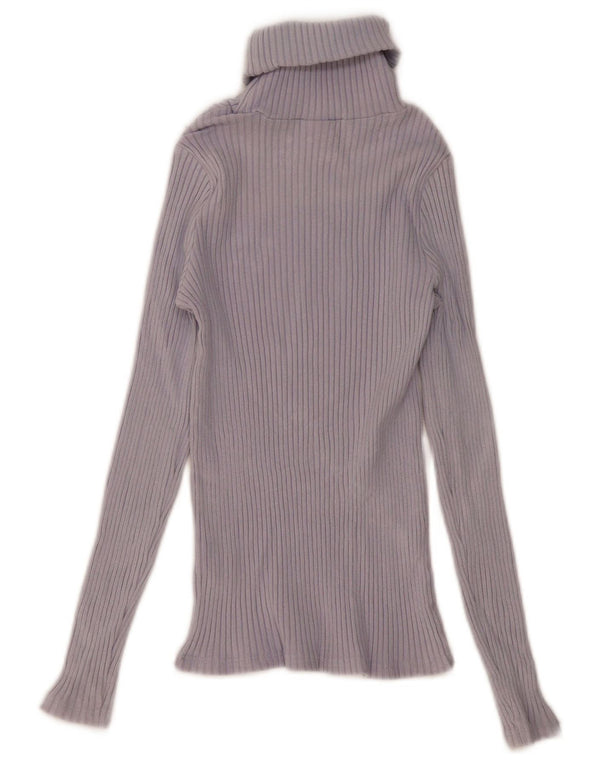 Zara Pige Rullehals sweater 11-12 år Lilla Bomuld
