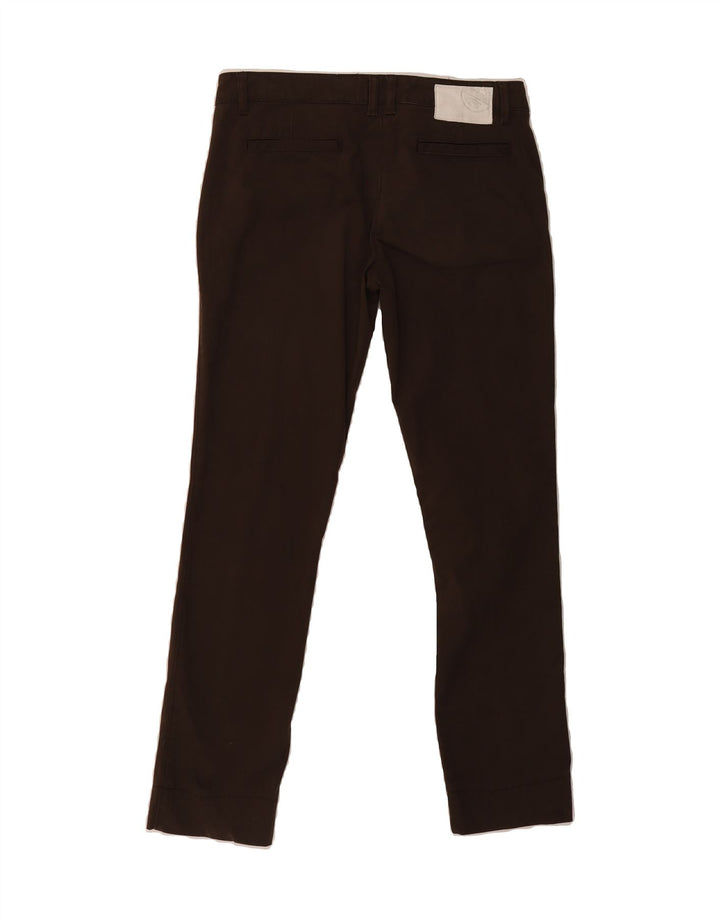 NORTH SAILS Womens Slim Chino Trousers IT 42 Medium W31 L29 Brown Cotton Vintage North Sails and Second-Hand North Sails from Messina Hembry 