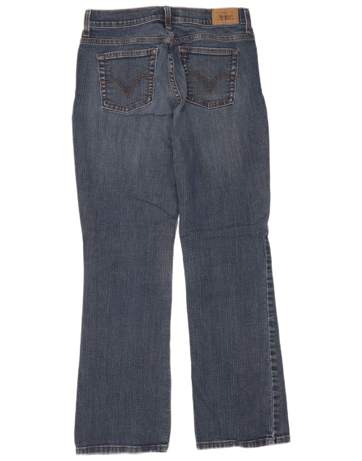 LEVI'S Dame 515 Bootcut Jeans US 6 Medium W28 L29 Blå Bomuld