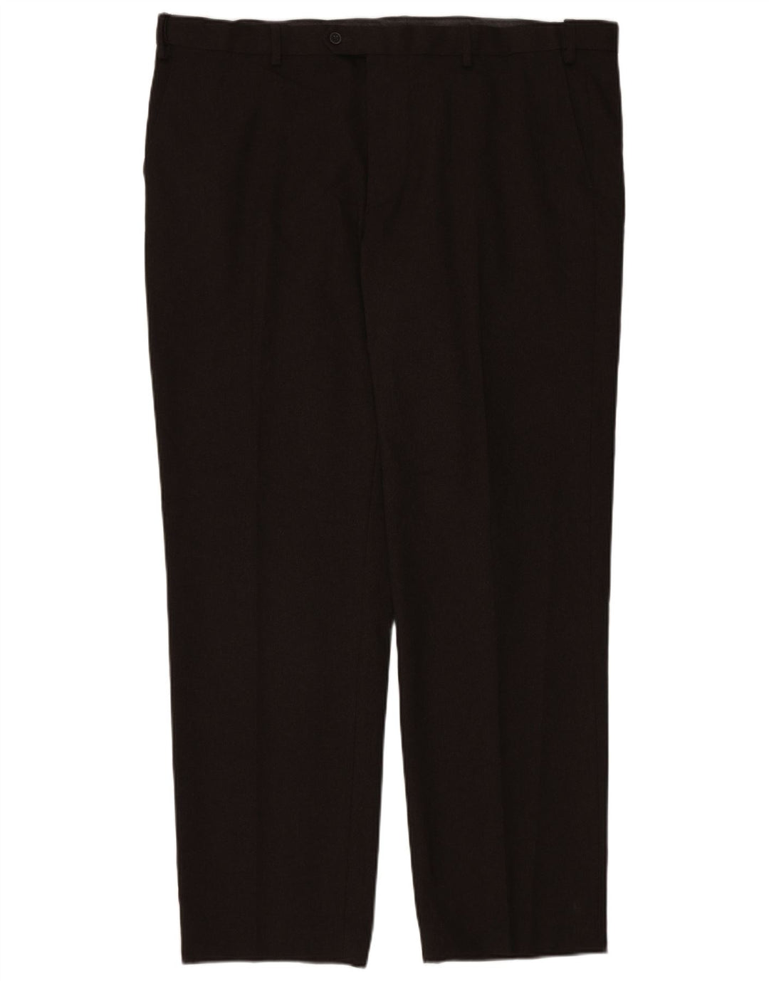 Marks & Spencer Herre Regular Fit Suit Bukser W44 L33 Brun polyester