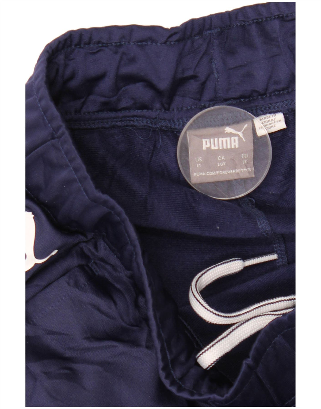 Puma Herre træningsdragt Bukser Large Navy Blue Colourblock