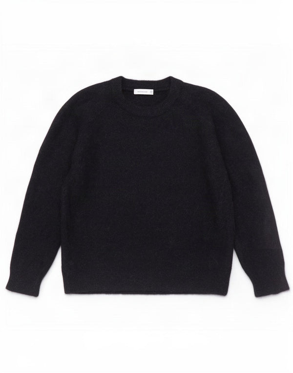 Zara Dame sweater med rund hals DK 14 Medium Navy Blue Polyamid