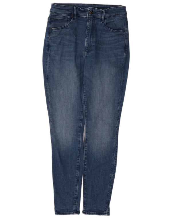 G-Star Womens Skinny Jeans W29 L28 Blue Cotton
