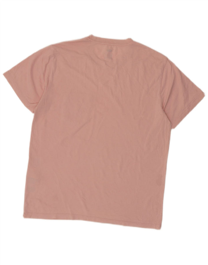 LEVI'S Herre T-shirt Top Medium Pink Bomuld