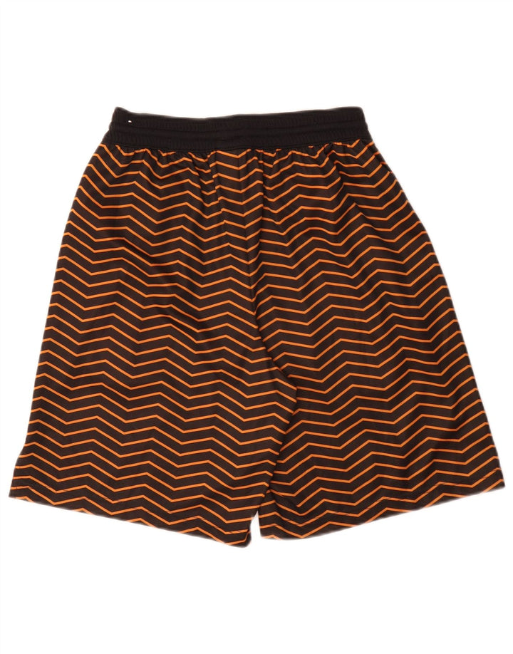 Nike Herre Dri Fit Sportshorts XS Sort Chevron Polyester