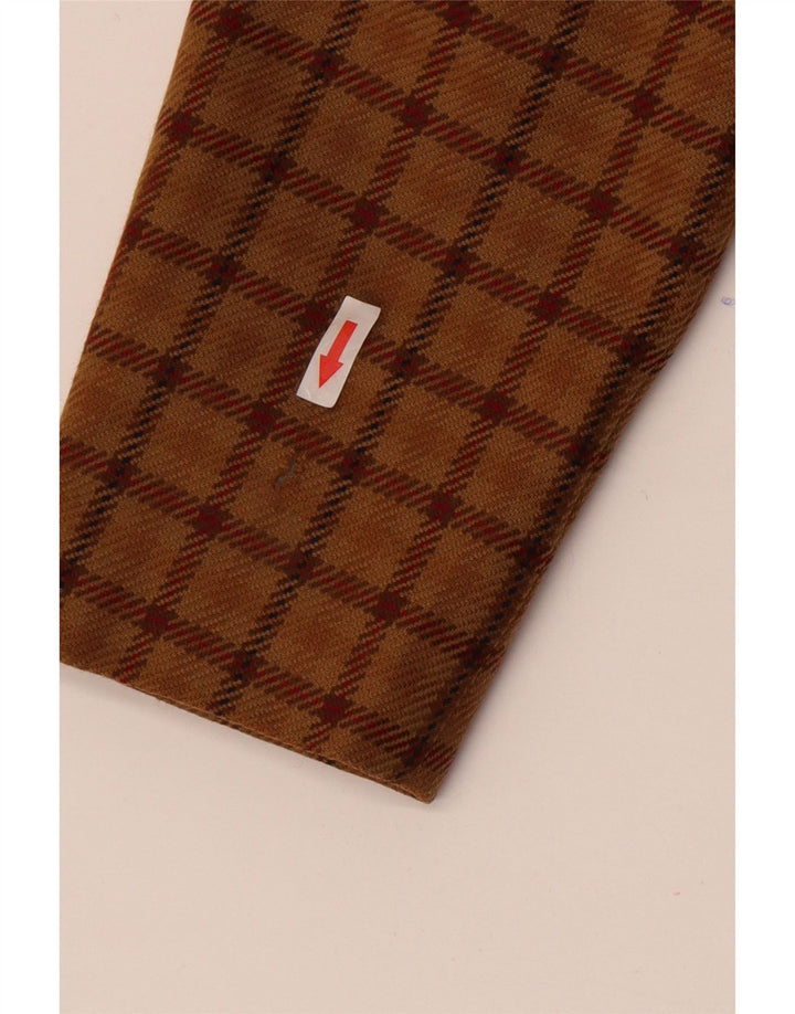 Delia Dame 2-knaps blazerjakke IT 42 Medium Brown Check