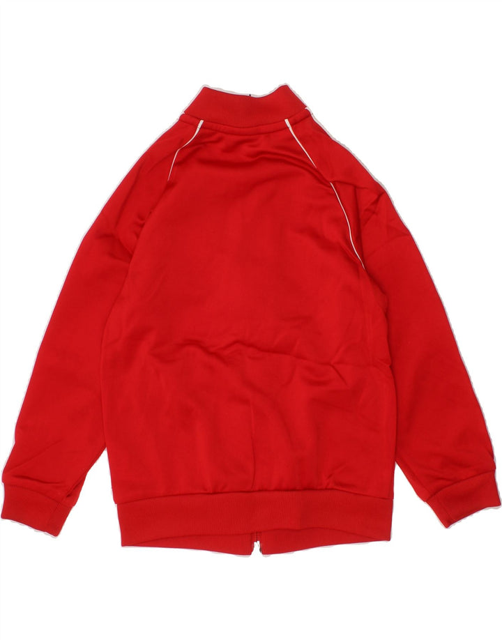 ADIDAS Boys Tracksuit Top Jacket 2-3 Years Red Polyester Vintage Adidas and Second-Hand Adidas from Messina Hembry 