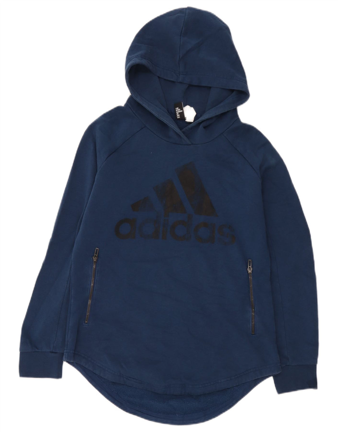 Adidas Grafisk hættetrøje til mænd mellemblå bomuld
