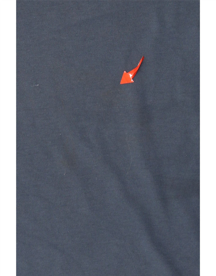 Penguin Herre Grafisk T-Shirt Top XL Blå Bomuld