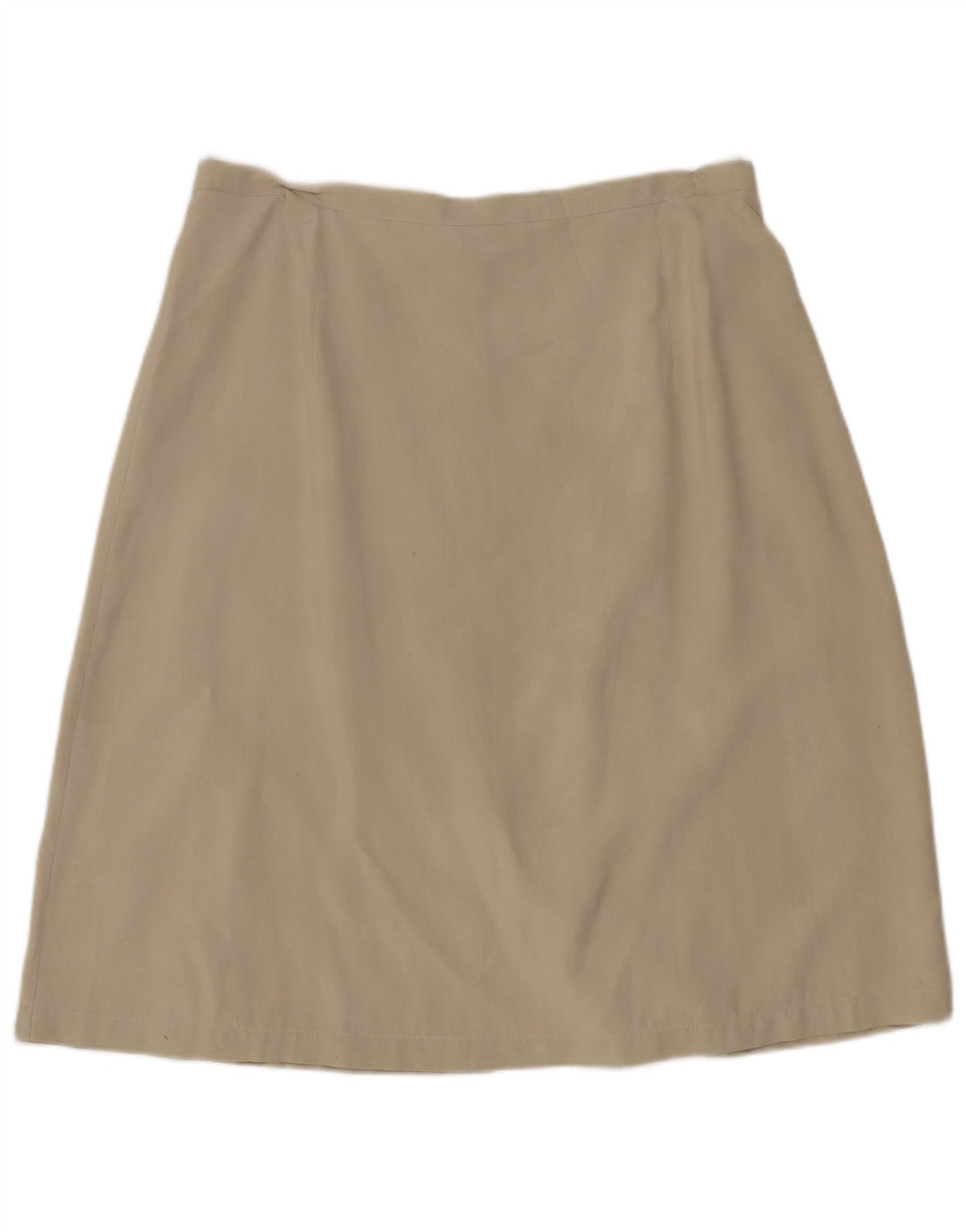 Blunauta Dame A-Line Nederdel IT 40 Small W28 Beige Silke