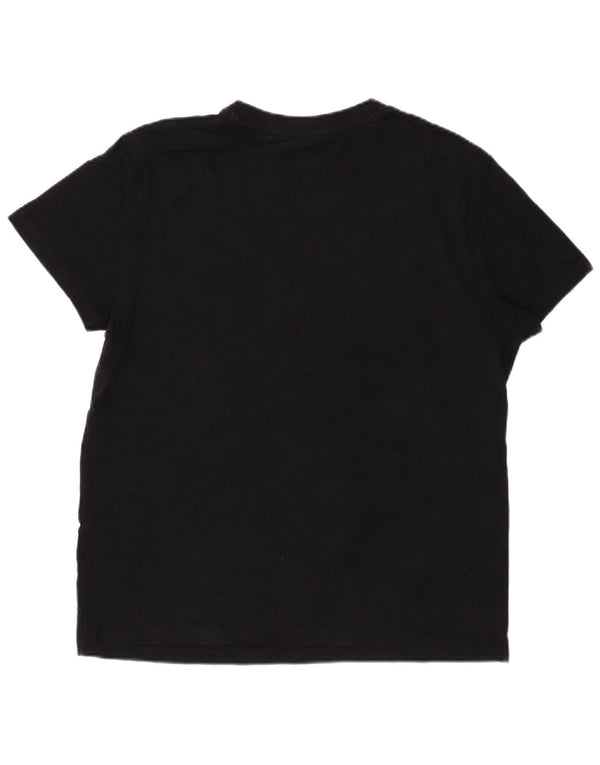 Superdry T-shirt top til mænd XL sort bomuld
