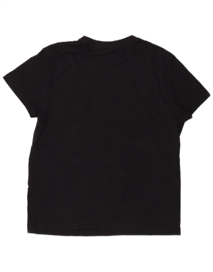 Superdry T-shirt top til mænd XL sort bomuld