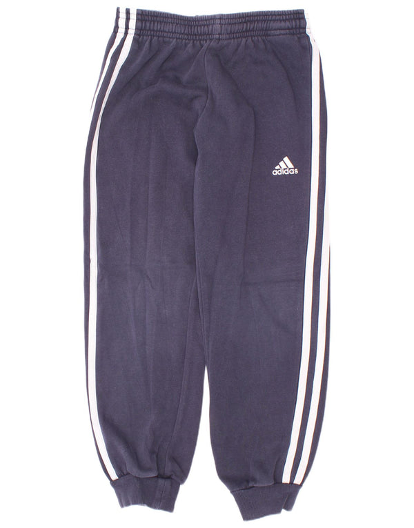 Adidas Drenge Træningsdragt Bukser Joggers 6-7 År Marineblå Bomuld
