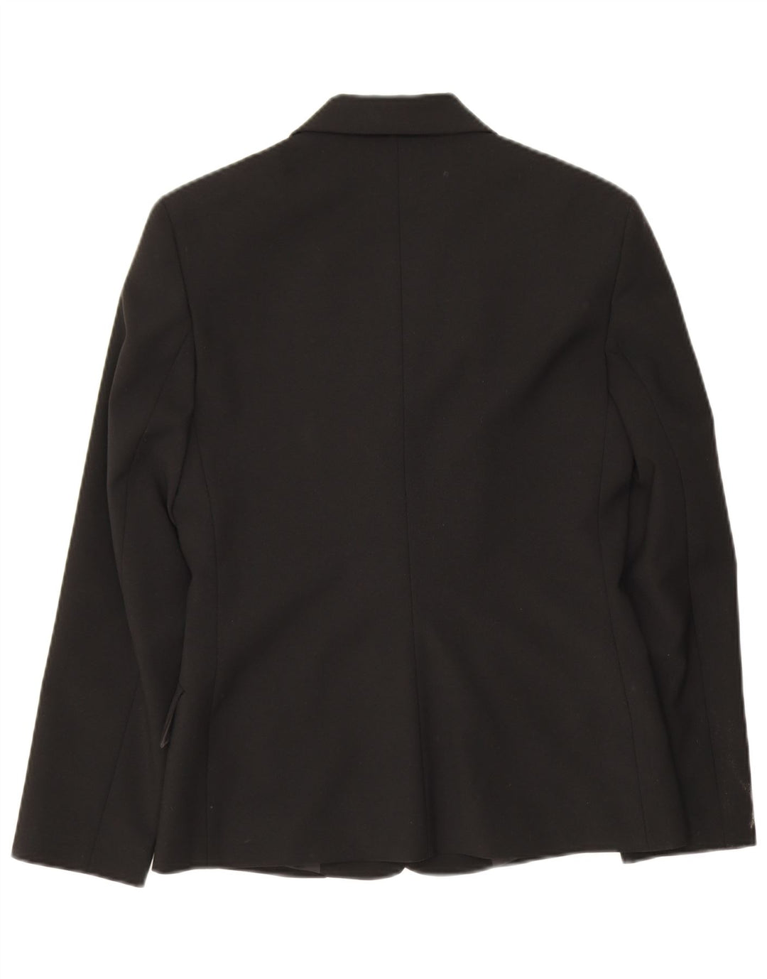 Benetton Dame 3-knaps blazerjakke IT 42 Medium Sort Polyester