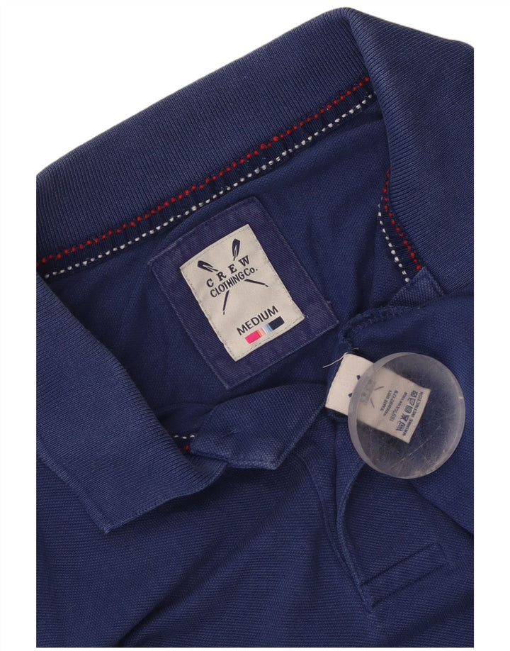 Besætningstøj Herre poloshirt Medium blå bomuld