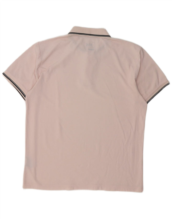 Helly Hansen Poloskjorte til mænd Large Pink Polyester