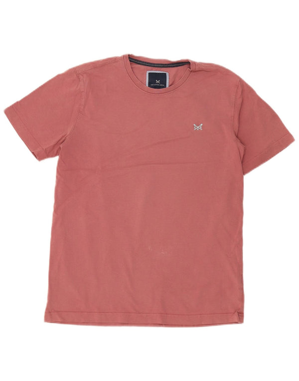 Besætningstøj Herre T-shirt Top Medium Pink Bomuld