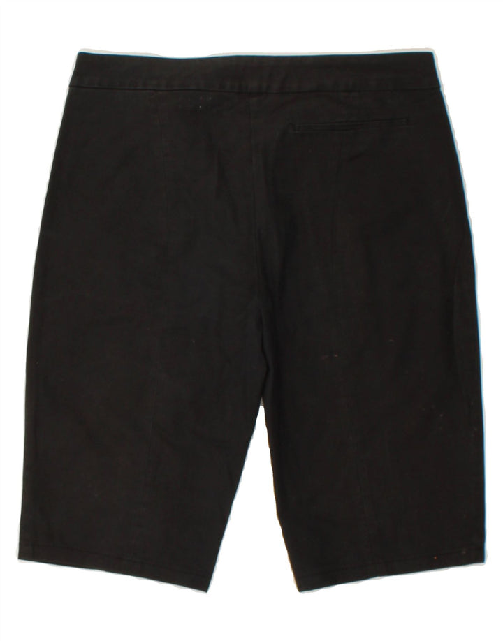 MAX & CO. Womens Casual Shorts UK 10 Small W30 Black Cotton Vintage Max & Co. and Second-Hand Max & Co. from Messina Hembry 