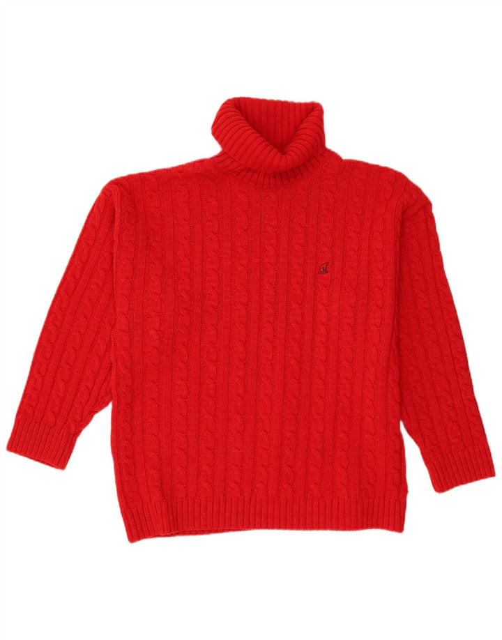 North Pole Dame Rullehals Sweater UK 18 XL Rød
