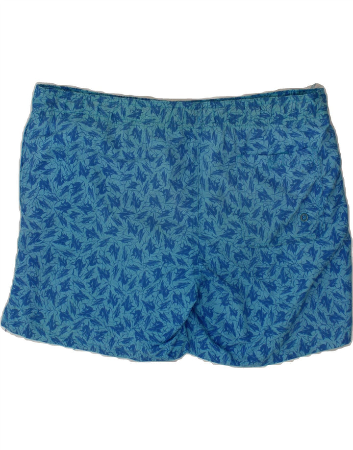 MAUI AND SONS Mens Graphic Swimming Shorts Large Blue Vintage Maui and Sons and Second-Hand Maui and Sons from Messina Hembry 