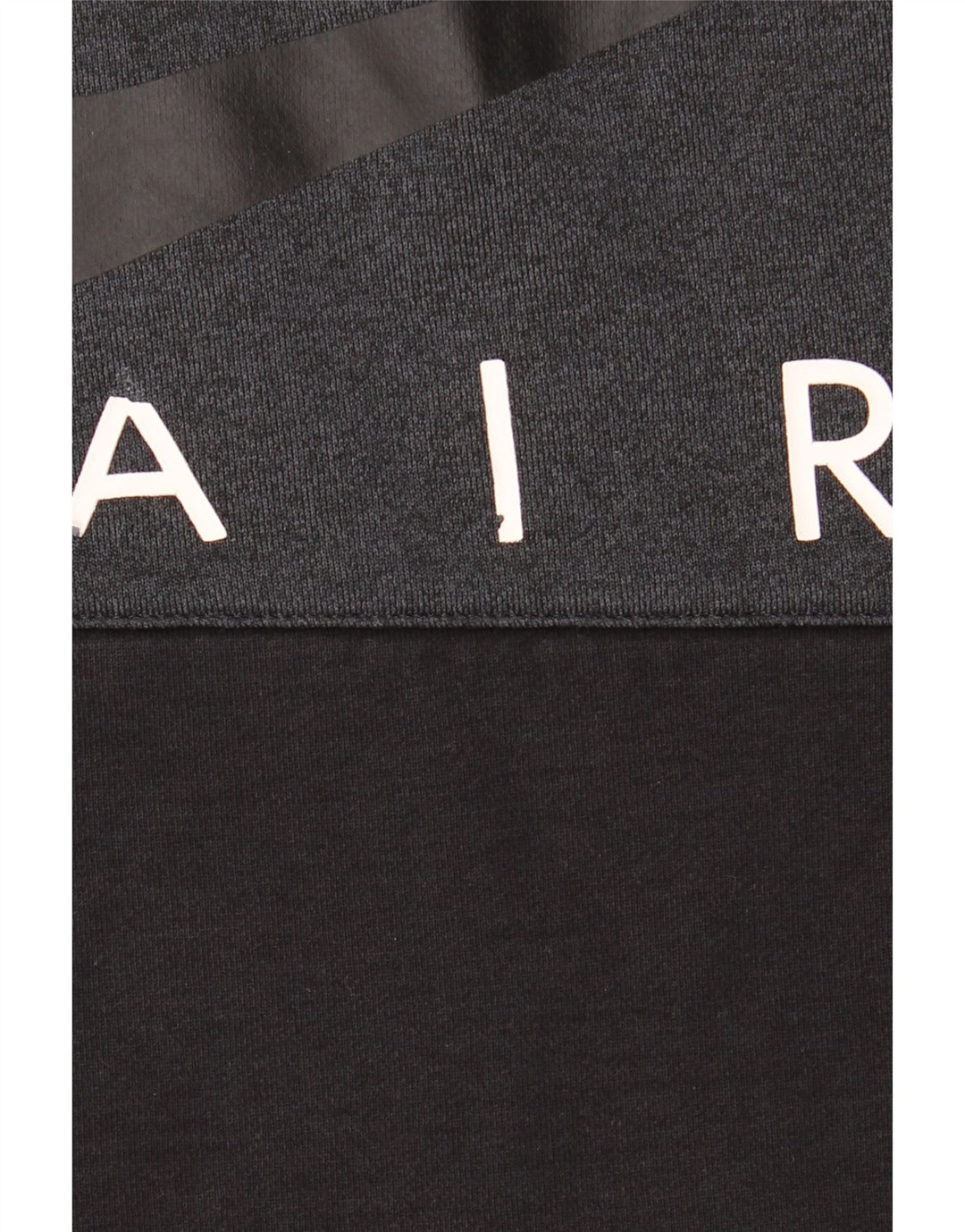 Nike grafisk hættetrøje til mænd Medium Sort Colourblock Bomuld