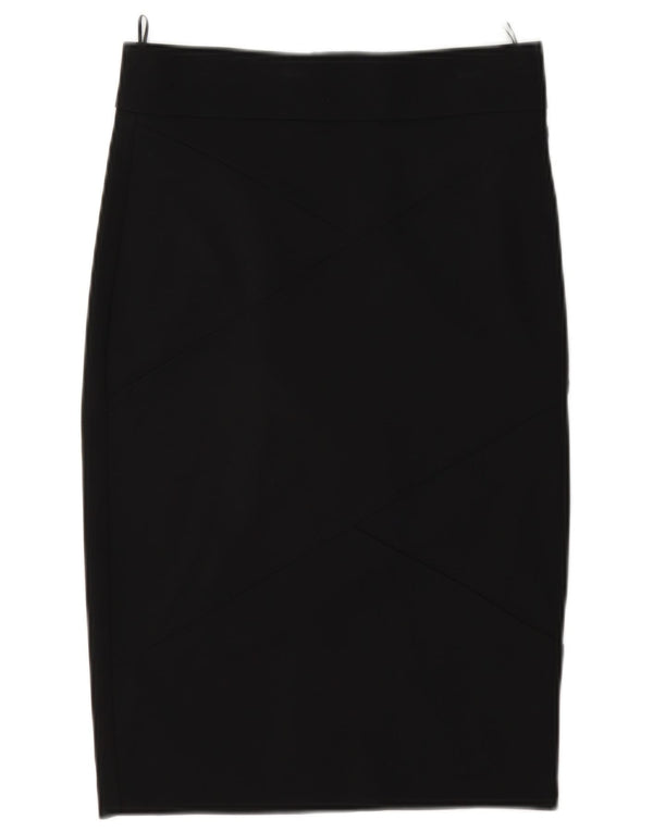 Pinko Pencil Nederdel til kvinder UK 8 Small W27 Black Viscose