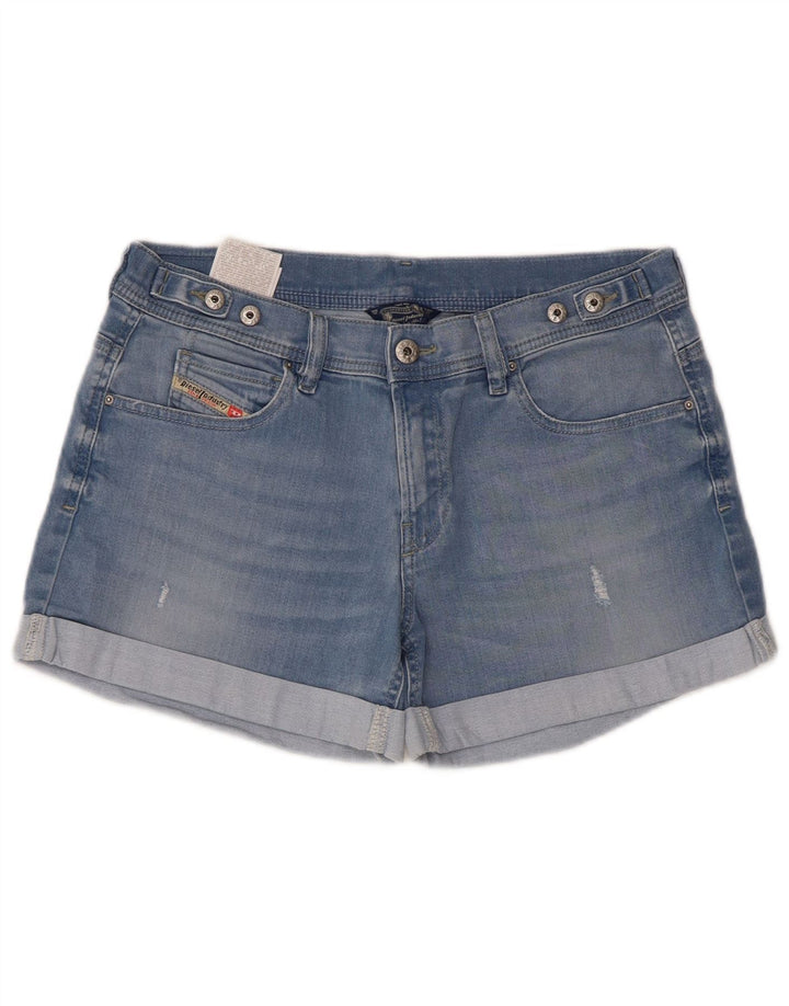Diesel denimshorts til kvinder W28 Mellemblå bomuld