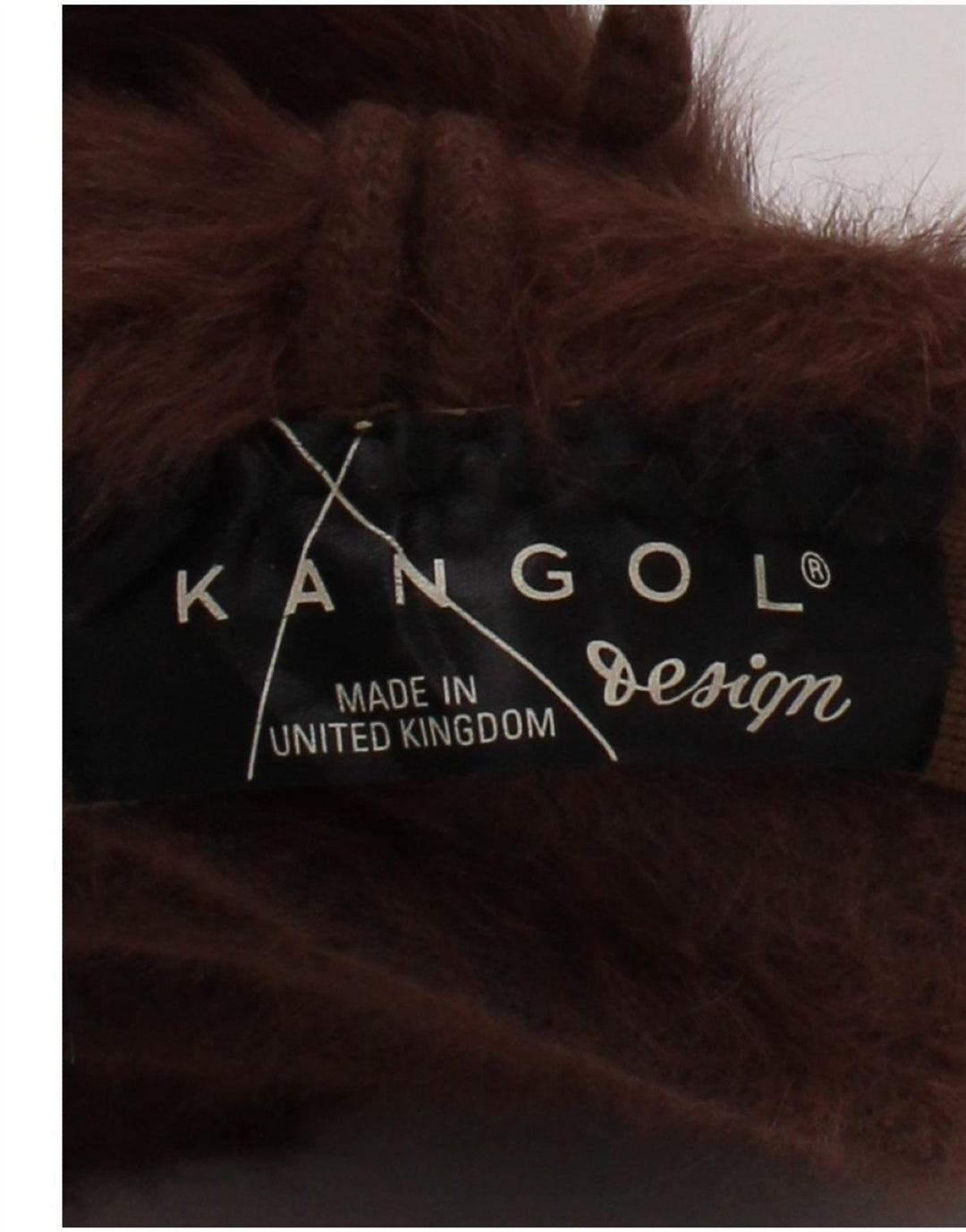 Kangol hue i imiteret pels til kvinder, medium brun