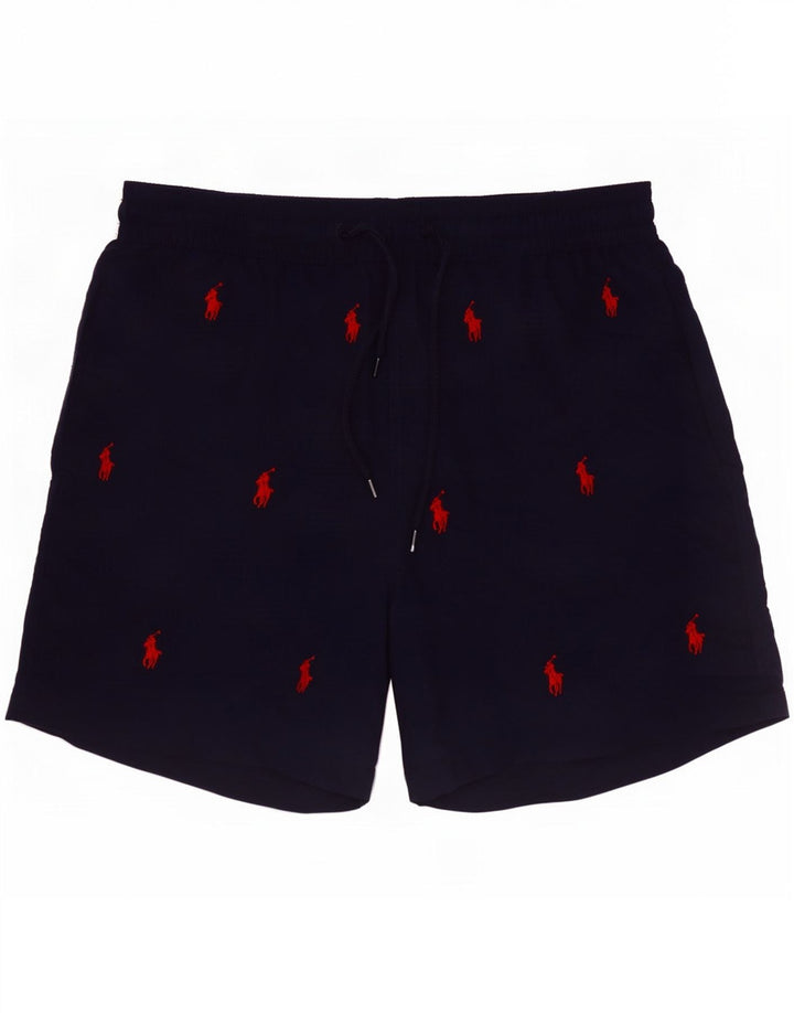 Polo Ralph Lauren Herre grafiske svømmeshorts Medium marineblå nylon