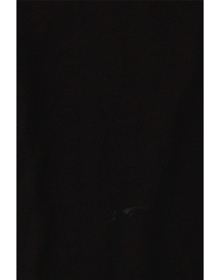 Zara Dame Ærmeløs Jumpsuit UK 12 Medium Black
