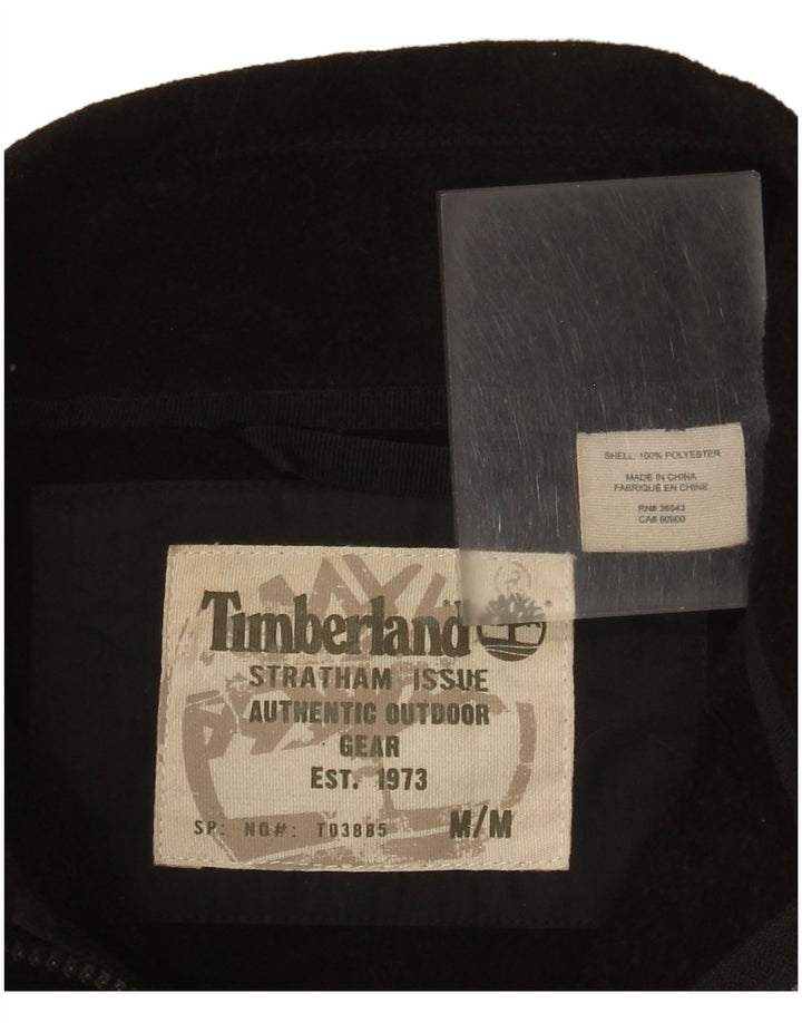 Timberland Herre Fleecejakke UK 38 Medium Sort Polyester