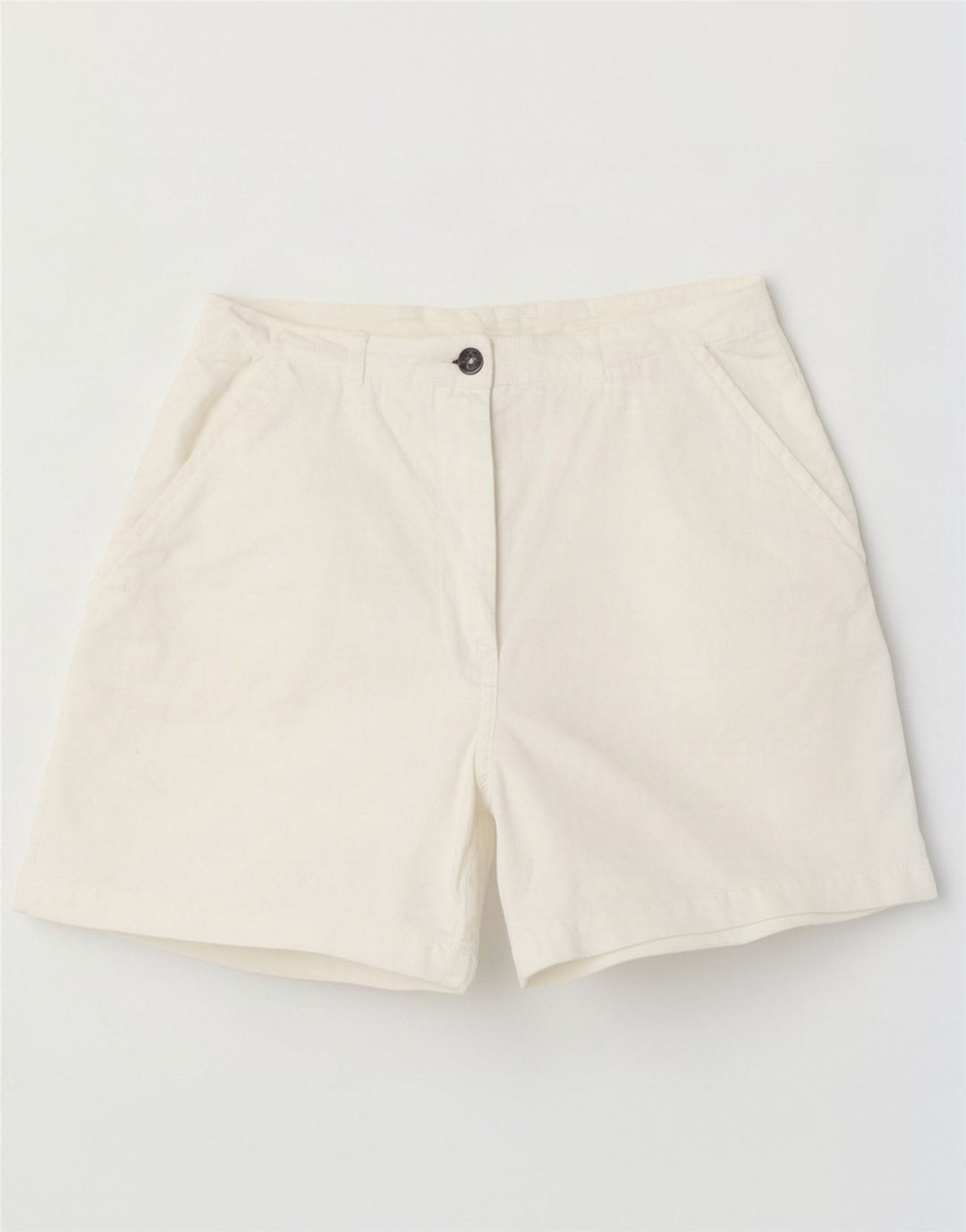 Calvin Klein Chino Shorts til kvinder W27 Små hvide bomuld