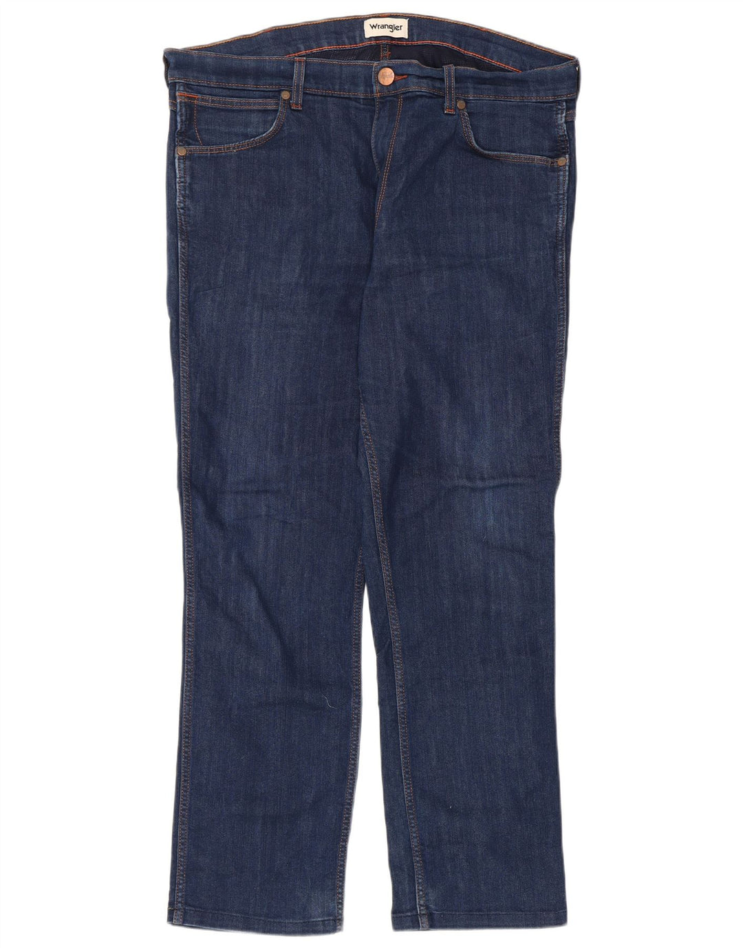 Wrangler Straight Jeans til mænd W38 L29 Blå