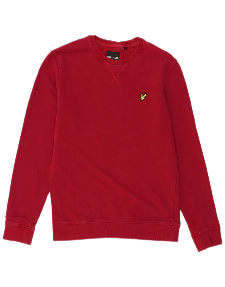 LYLE & SCOTT Sweatshirt til mænd Lille rød bomuld