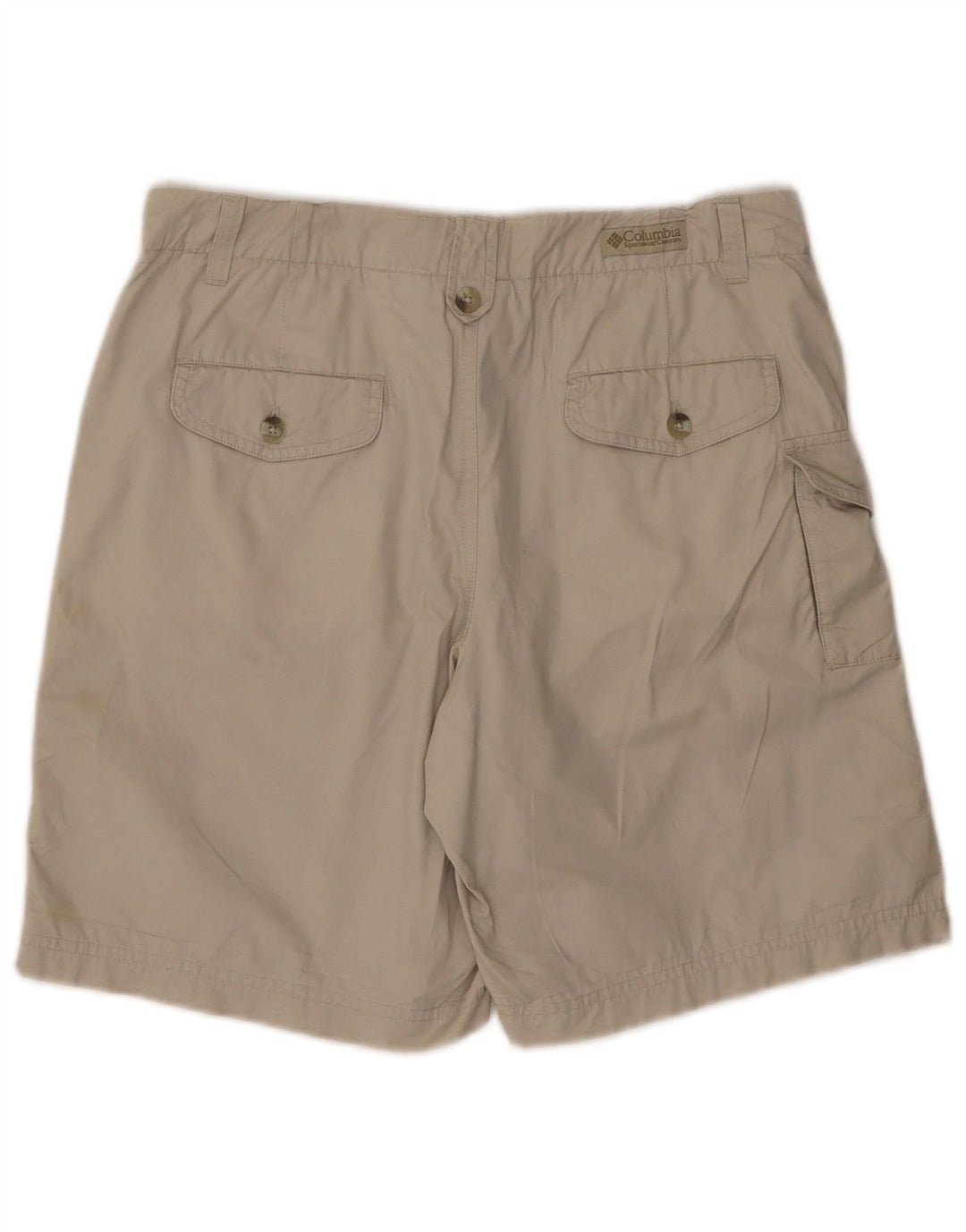 COLUMBIA Cargo Shorts til kvinder US 10 Large W30 Beige Bomuld