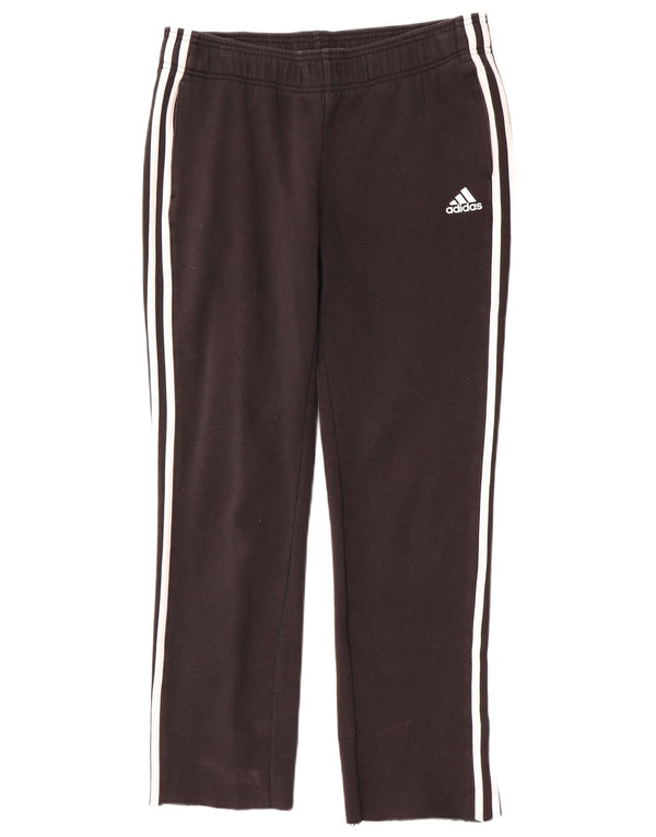 Adidas Træningsdragtsbukser til kvinder UK 12/14 Medium Sort Bomuld