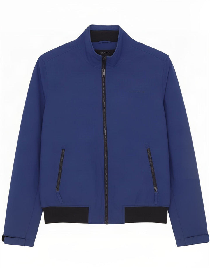 Woolrich Herre Windbreaker Jacket UK 42 XL Blå Colourblock Polyamid