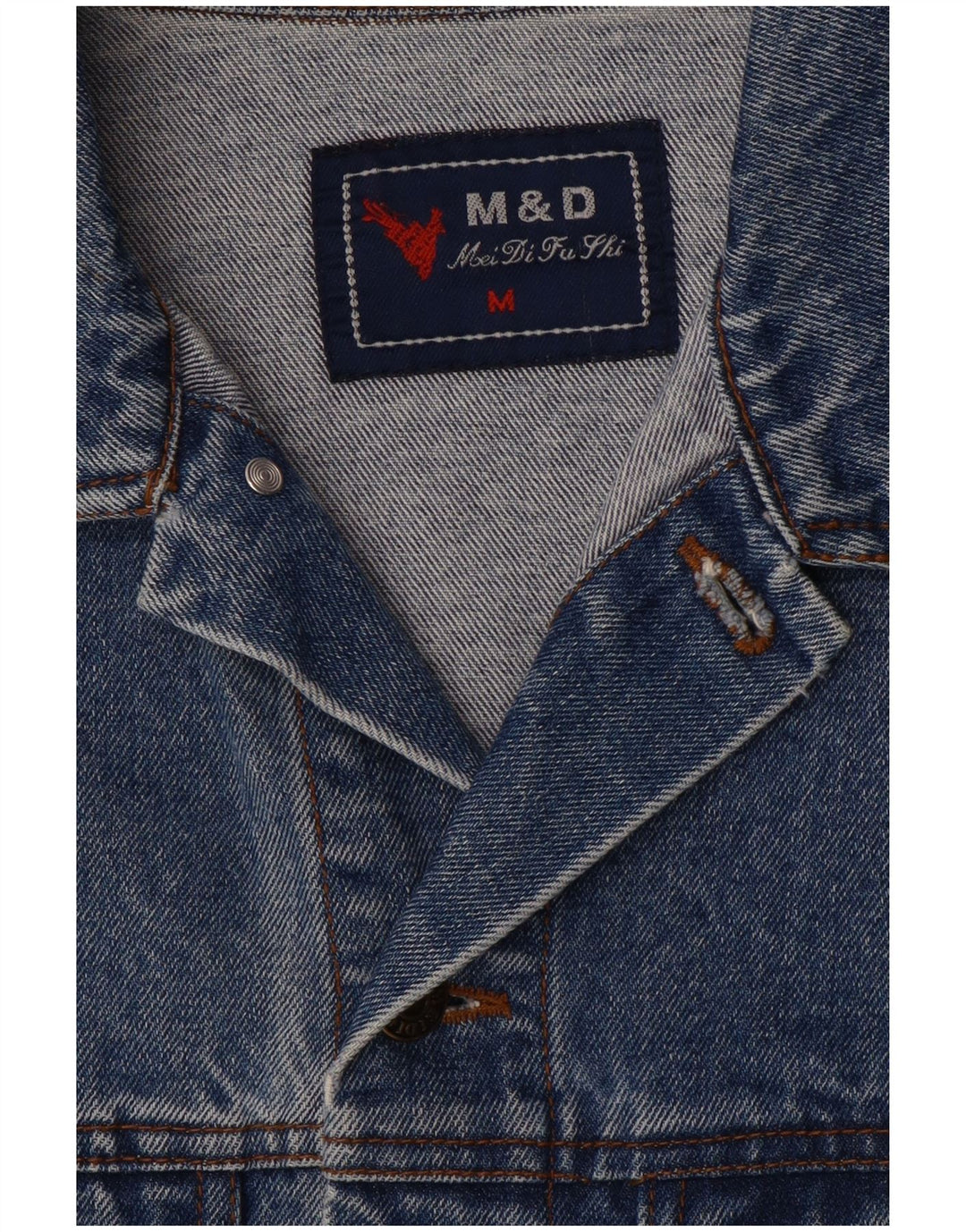 Vintage denimjakke til mænd UK 38 Medium Blue