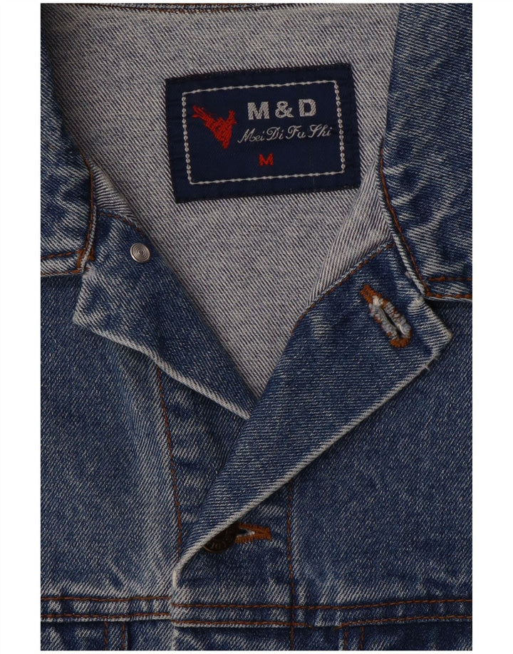 Vintage denimjakke til mænd UK 38 Medium Blue