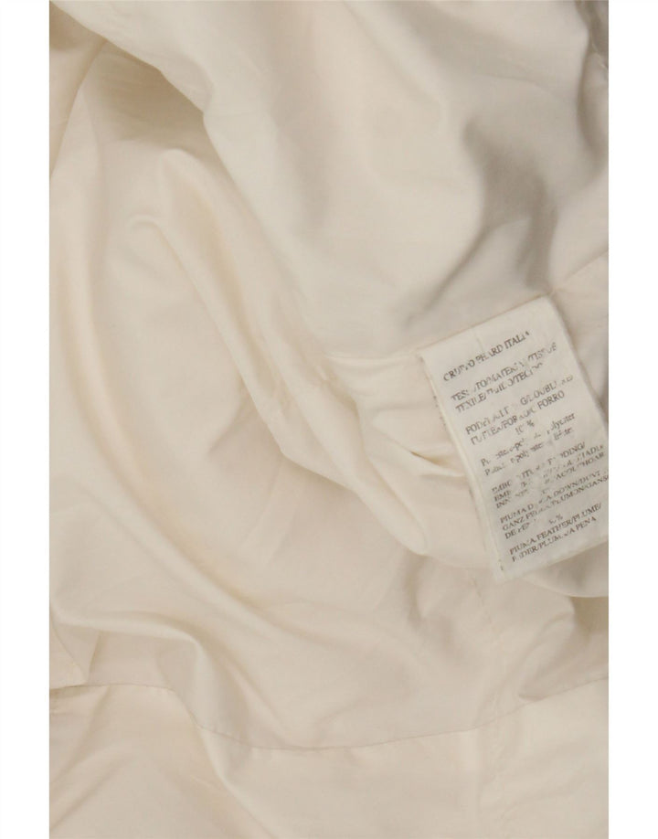 Phard Womens Polstret Frakke UK 16 Large White Polyester